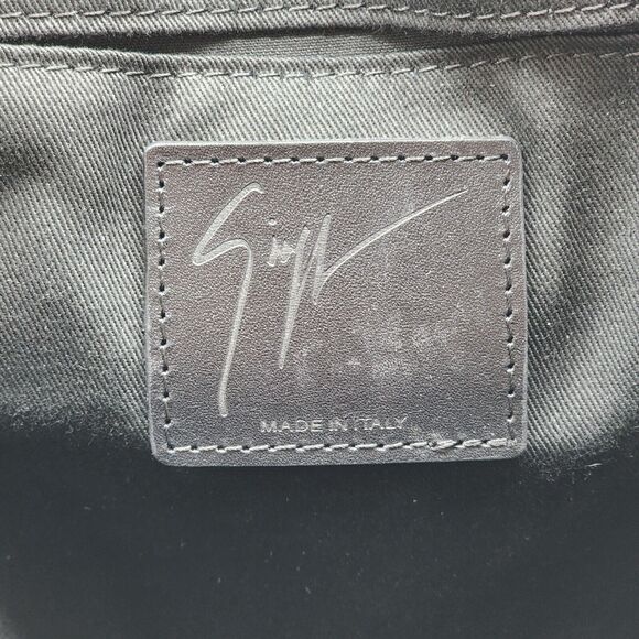 Giuseppe Zanotti Kilo XS Mini Backpack - Velvet - Black - $950 - Picture 6 of 6